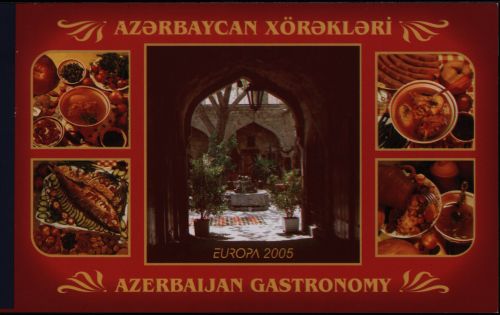Aserbaidschan 610-611 Europa CEPT Markenheftchen MH 2005 Gastronomie postfrisch