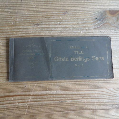 Ansichtskarte Schweden nach der Saga Gösta Berlings Gut Ekeby 20 Stück kompl.