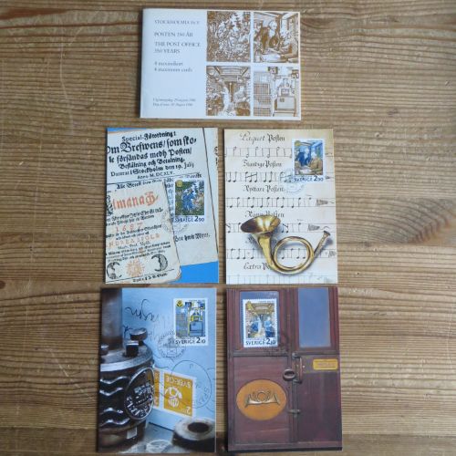 Schweden 1399-02 Maximumkarte Stockholmia Motiv Post Postautomation Original -