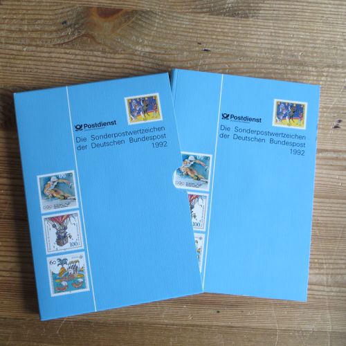Bund Bundesrepublik Jahrbuch 1992 Luxus postfrisch MNH Kat .-Wert 110,00