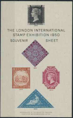 Philatelie Großbritannien The London International Stamp Exhibition Souvenir
