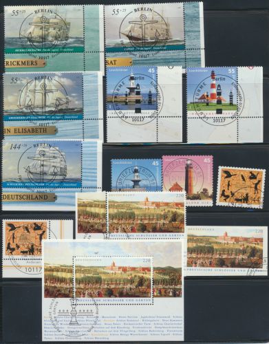 Bund Bogenrand Eckrand Jahrgang 2005 zentraler Ersttags - Vollstempel