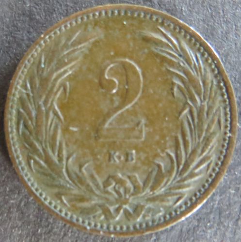 Münze Ungarn Franz Joseph I. 2 Filler Schön 2 1906 vz