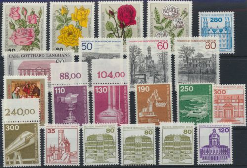 Berlin kompl. Jahrgang 1982 659-688 postfrisch Kat.-Wert 70,00 €