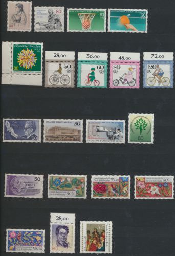 Berlin kompletter Jahrgang 1985 730-749 postfrisch Kat.-Wert 39,20