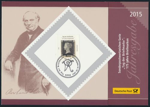 Sonderpostwertzeichen-Serie Tag der Briefmarke 2013-2015