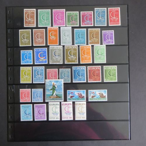 Gemeinschaftsausgabe CEPT 1966 kompletter Jahrgang Luxus Postfrisch