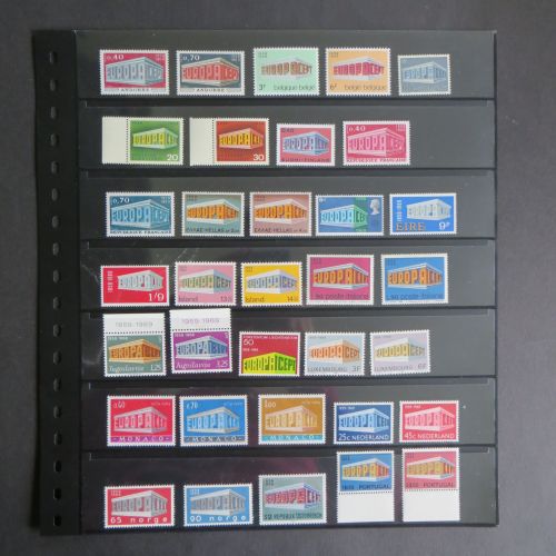 Gemeinschaftsausgabe CEPT 1969 postfrisch kompletter Jahrgang