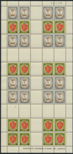 Markenheftchenbogen 144-145 Isle of Man **