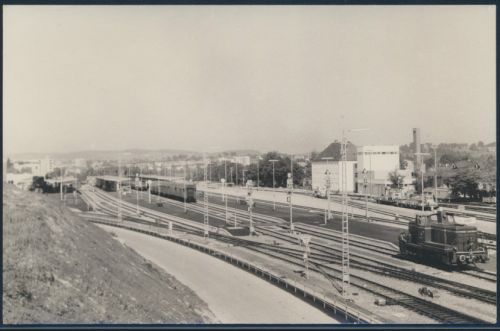 Ansichtskarte Foto Bellingrodt Bahnhof Eisenbahn Lokomotiven Kempten?