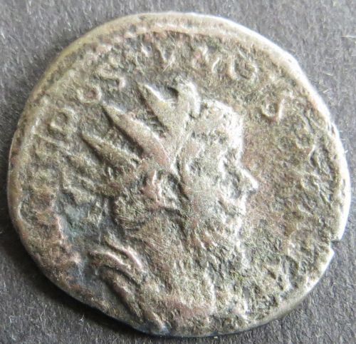 Römische Münze Postumus 260-269 Antoninian RS Pax mit Zweig s