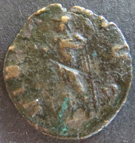 Römische Münze Claudius II. Gothicus 268.270 Antoninian RS: Krieger Virtus s