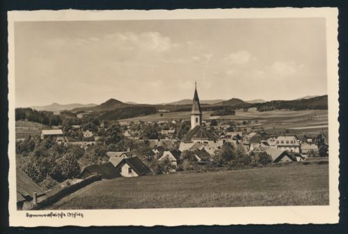 Ansichtskarte Oschitz Sudetenland ungelaufen Tschechien