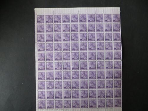 Deutsche Besetzung Böhmen & Mähren Bogen 27 100 Marken Luxus postfrisch einmal