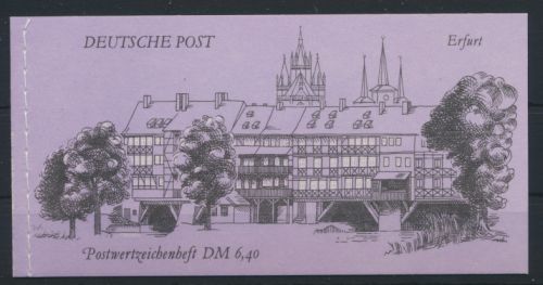 DDR Markenheftchen MH 10 Bauwerke + Denkmäler Luxus postfrisch
