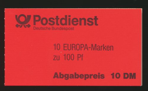Bund Markenheftchen MH 30 oZ Europa 94 Luxus postfrisch Kat.-Wert 19,00