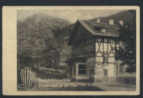 Foto Ansichtskarte Jugenderholungsheim Österreich Gewerkschaftsbund Preinerwand
