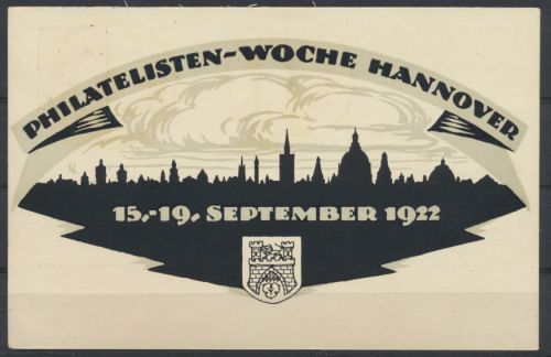 Reich Privatganzsache PP 61 C 4 03 Hannover Philatelie mit entspr. SST