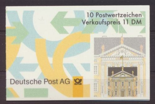 Bund Markenheftchen 35 I oZ Luxus postfrisch MNH Kat.-Wert 12,00