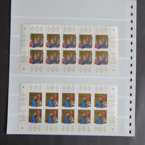 Bund Kleinbogen Zehnerbogen 1770-1771 Wehnachten Luxus postfrisch MNH Kat. 40,00