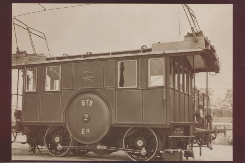 Eisenbahn Foto Ansichtskarte De 2-2 Nr. 2 Drehstromlokomotive Burgdorf Thunbahn