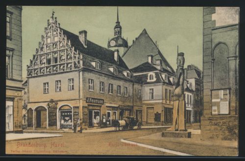 Ansichtskarte Brandenburg Havel J. Neumann Verlag Johann Lindenberg Rathenow