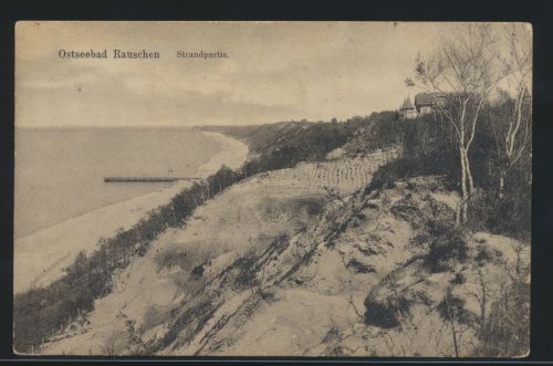 Ansichtskarte Rauschen Swetlogorsk Ostpreussen Ostsee Strandpartie n Königsberg