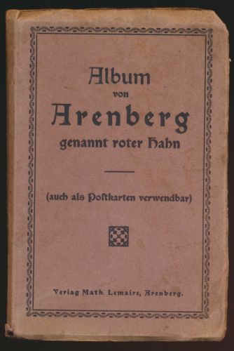 Ansichtskarte Arenberg genannt Roter Hahn Kirche Glauben Religion Leporello