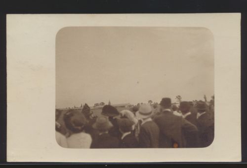Flugpost air mail Österreich Austria Foto Ansichtskarte 1913 Flugzeug schlecht