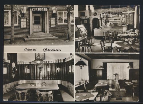 Ansichtskarte Bevensen Gasthaus Zur Börse nach Hannover Inh. Charl. Schmidt