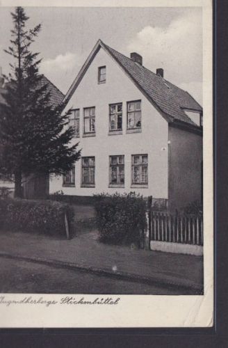 Ansichtskarte Cuxhaven Stickenbüttel Niedersachsen Jugendherberge