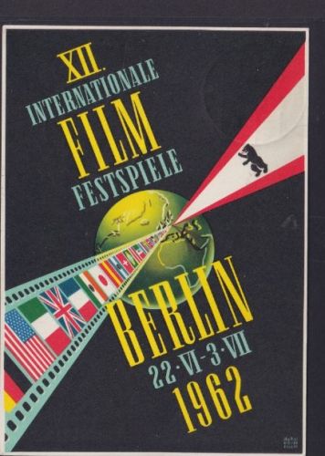 Ansichtskarte Berlin Internationale Filmfestspiele attraktive Anlasskarte mit
