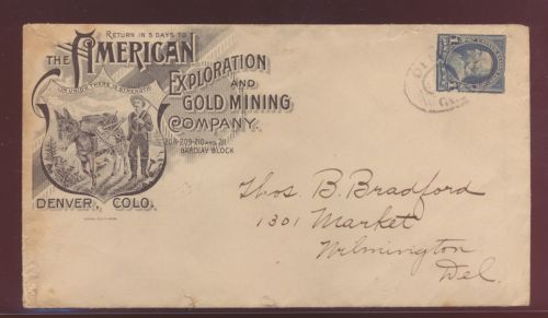 Gold USA Denver Colorado Cover Exploration and Gold Mining Company