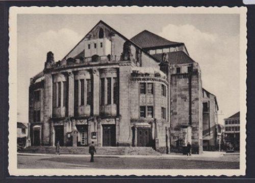 Ansichtskarte Osnabrück Niedersachsen Stadttheater