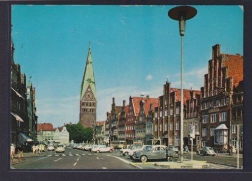 Ansichtskarte Lüneburg Niedersachsen Am Sande Kirche Religion Glaube Bad Essen