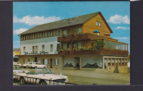 Ansichtskarte Hannoversch Münden Niedersachsen Hotel Restaurant Schmucker Jäger
