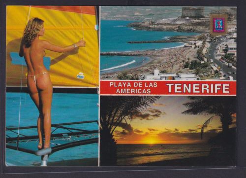 Ansichtskarte Erotik Tenerife Playa De Las Americansnach Turnhout Belgien