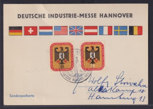 Bund Berlin Deutsche Industrie Messe Hanover 29.4.1956