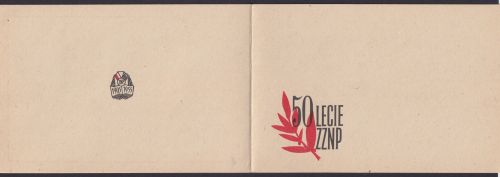 Polen Klappkarte 50 Legie ZZNP Polnischer Lehrerverband 952-953