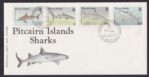 Pitcairn Inseln Brief Tiere Fische 396-399