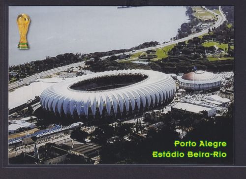 Ansichtskarte Fußballstadion Porto Alegre Brasilien Estadio Beira Rio
