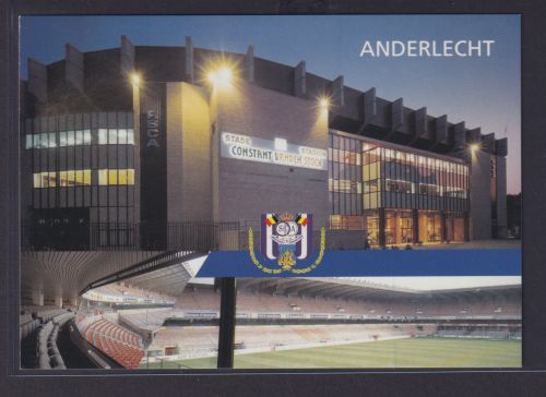 Ansichtskarte Fußballstadion Anderlecht Belgien Constant Vanden Stock Stadion