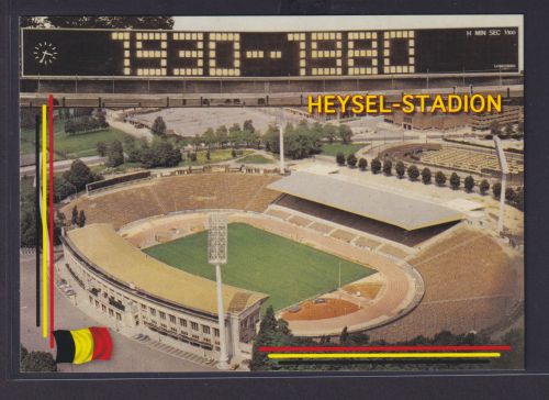 Ansichtskarte Fußballstadion Brüssel Belgien Heysel Stadion
