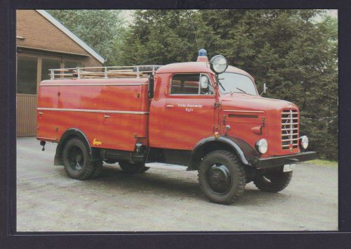 Ansichtskarte Tanklöschfahrzeug Borgward B 522 A-O Freiwillige Feuerwehr Oyle