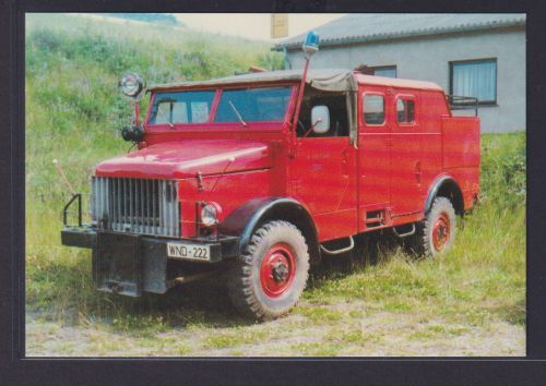 Ansichtskarte Tragkraftspritzenfahrzeug Borgward B 522