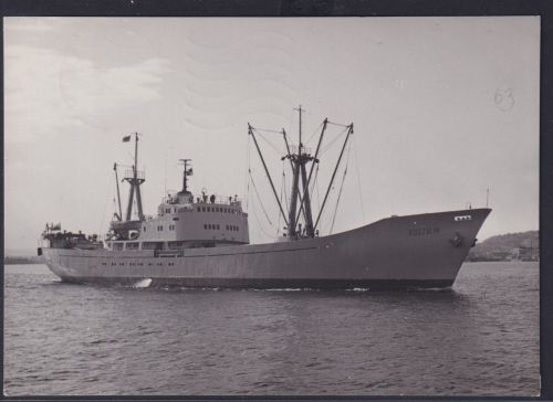 Ansichtskarte Schiff Schifffahrt Seefahrt Marine Frachtschiff Polish Ocean Lines