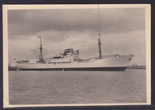 Ansichtskarte Schiff Schifffahrt Seefahrt Marine M.S. Neptun Frachter