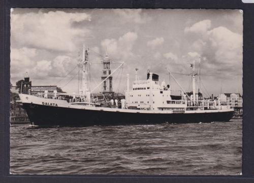 Ansichtskarte Schiff Schifffahrt Seefahrt Marine Galata Deutsche Levante Linie