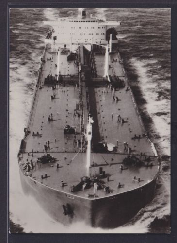 Ansichtskarte Schiff Schifffahrt Seefahrt Marine Schwarzheide Tankschiff DDR
