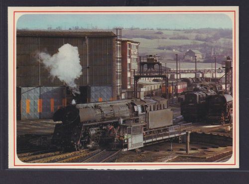 Ansichtskarte Eisenbahn Lokomotive Transport Verkehr Lok im Bahnbetriebswerk